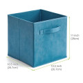 Non Woven Foldable Storage Box Fabric Cube Storage Bin with Handle